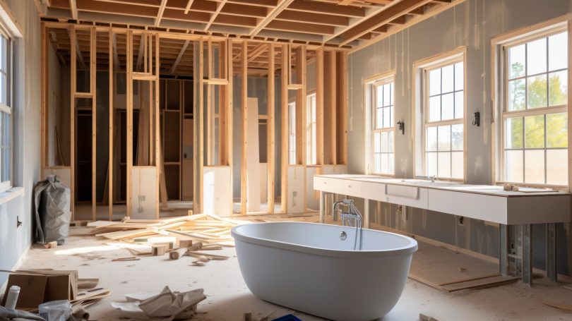 Revitalizing Retreat - Modern home bathroom remodel
